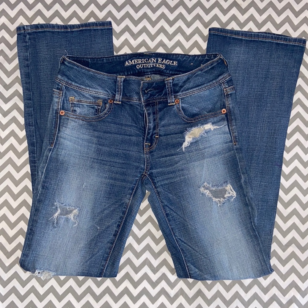 American Eagle flare jeans size 4